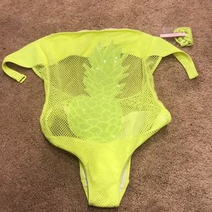 Neon bathing suit